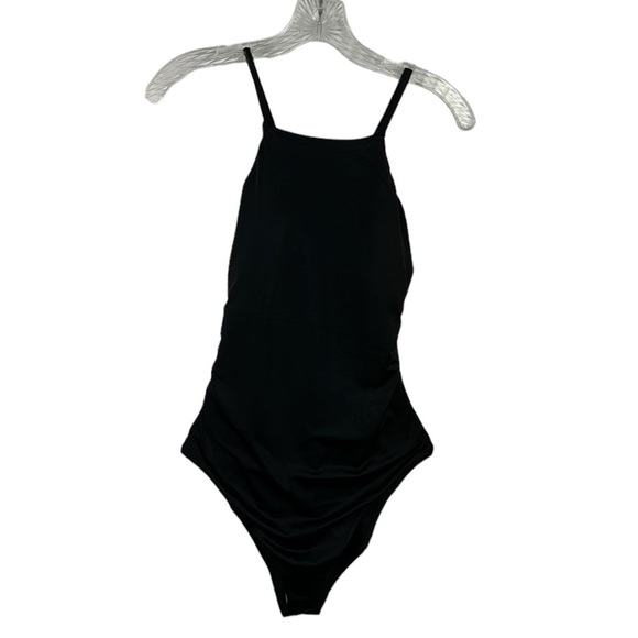 Andie One Piece Swimsuit Women's L Black The Asbury One Piece NWT Crisscross - Picture 2 of 14